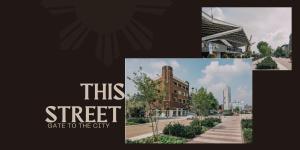 a collage of photos of a street with a building at Central Tilburg Apartments in Tilburg