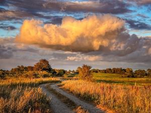 Příroda nedaleko prázdninového domu