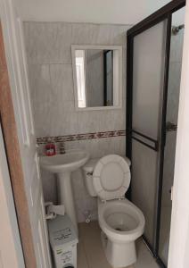 O baie la Apartamento coral