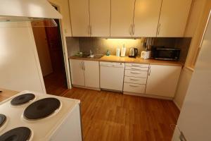 Kuchyň nebo kuchyňský kout v ubytování Close to city center, 1.2 km, 1-bedroom, nice view