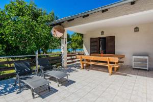 Μπαλκόνι ή βεράντα στο Seaside holiday house Privlaka, Zadar - 24940