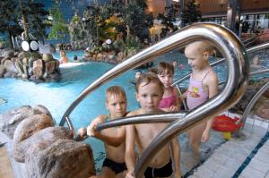 Bazén v ubytování Finlandia Hotel Imatran Kylpylä Spa nebo v jeho okolí