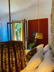 A seating area at Casa Yohual