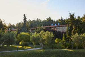 Κήπος έξω από το Simantro Resort