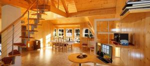 Köök või kööginurk majutusasutuses Blumenwiese