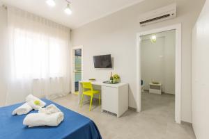 TV a/nebo společenská místnost v ubytování Miamò Suite
