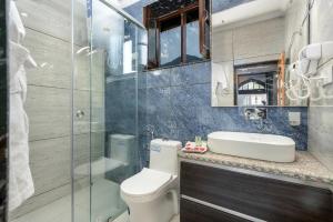 Koupelna v ubytování Kulube cottages and restaurant