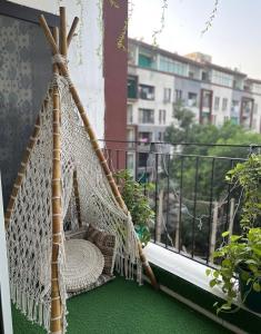 Μπαλκόνι ή βεράντα στο Himalayan Locals Luxe Apartment