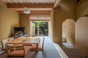 Χώρος καθιστικού στο Sanoha Machiya House