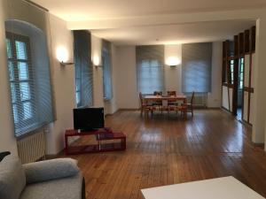 Χώρος καθιστικού στο Kaiserslautern Apartment