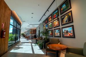 Khu vực ghế ngồi tại Wyndham Quito Airport