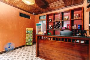 Ο χώρος του lounge ή του μπαρ στο Tam Cốc Valley Eco Resort