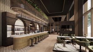 Restaurace v ubytování OZO Hotels De President Amsterdam Schiphol Airport