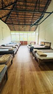 Ένα ή περισσότερα κρεβάτια σε δωμάτιο στο Hotel green land