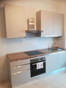 Kuchyň nebo kuchyňský kout v ubytování Conte Pace apartment