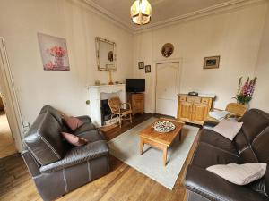 Posezení v ubytování Gite du theil au servant