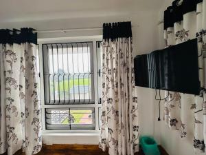 TV a/nebo společenská místnost v ubytování HAILSTONE HOME STAY