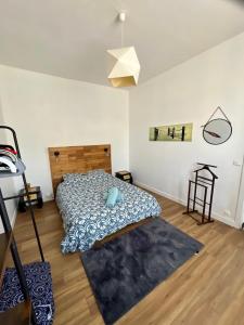 Un ou plusieurs lits dans un hébergement de l'établissement Family home le 31