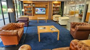 Χώρος καθιστικού στο Country Hotel Borromeo