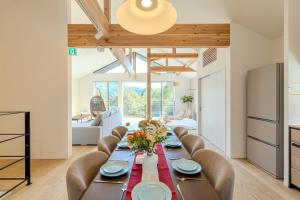 Χώρος καθιστικού στο Hakuba Villa Subaru