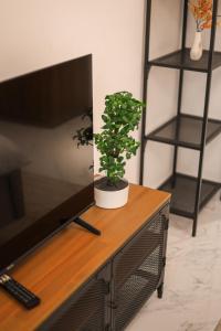 TV/trung tâm giải trí tại Traveler's Haven Studio - Masdar City