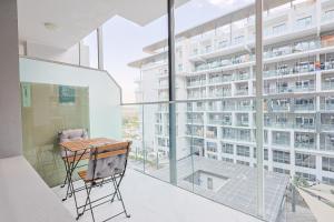 Ban công/sân hiên tại Traveler's Haven Studio - Masdar City