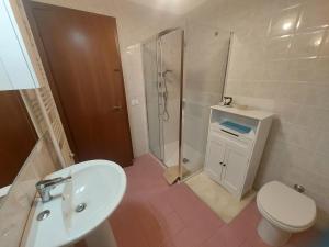 Koupelna v ubytování Il Nibbio