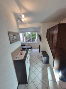 Posezení v ubytování Rheinblick 3-Zimmer Apartment