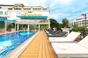 Πισίνα στο ή κοντά στο Xaysomboun Hotel