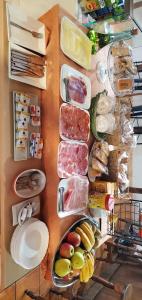 a refrigerator filled with lots of different types of food at ThE MATADOR in Mocejón