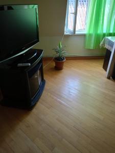 Televisyen dan/atau pusat hiburan di Guest House rent, дом в аренду