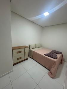 Giường trong phòng chung tại Casa siles