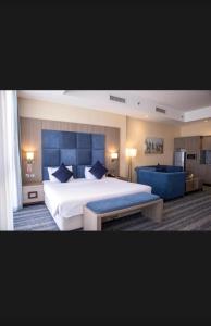 Postel nebo postele na pokoji v ubytování Shahm