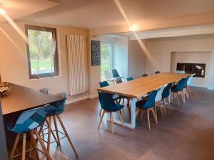 Et opholdsområde på O Saule -Villa en campagne