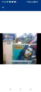 TV a/nebo společenská místnost v ubytování fullesguesthouse