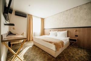 Ένα ή περισσότερα κρεβάτια σε δωμάτιο στο Hotel Terme 36.6 +35 φωτογραφίες