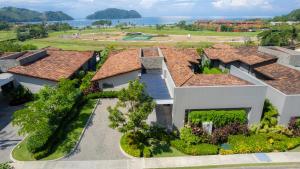 an aerial view of a house at Casa Ohana 5 bdrs ocean view in Los Suenos in La Mona