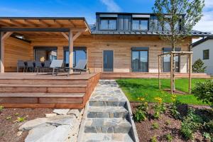 Budova, kde se vila nachází