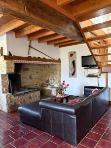 Гостиная зона в Le Gite de Cabanac - 4 étoiles