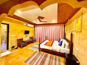 Ένα ή περισσότερα κρεβάτια σε δωμάτιο στο Hotel Tokyo Palace +55 φωτογραφίες