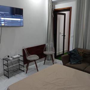 TV a/nebo společenská místnost v ubytování Studio YaciAdjo
