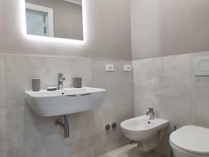 Koupelna v ubytování Santo Spirito Rooms