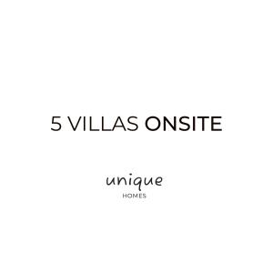 a text box with the words villas injustice and uniquelords at UNIQUE Homes Lajares - adults only in Lajares