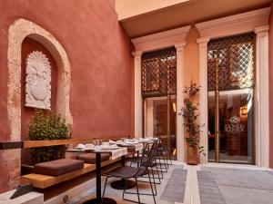 Posezení v ubytování Domus Renier Boutique Hotel