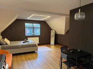 Χώρος καθιστικού στο Globe Apartments M16