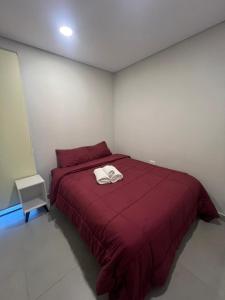 Postel nebo postele na pokoji v ubytování Stylish 2 Bedroom Apt In Molas Lopez