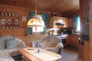 Dapur atau dapur kecil di Ferienhaus-Kuenzel +7 gambar
