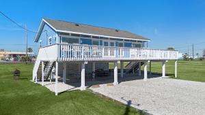 Bygningen som feriehuset ligger i