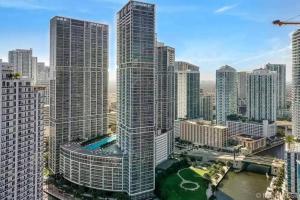 Γενική άποψη της πόλης Μαϊάμι ή θέα της πόλης από  αυτό το διαμέρισμα