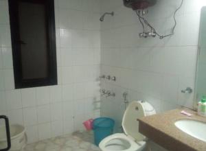 Koupelna v ubytování Shiv shakti hotel